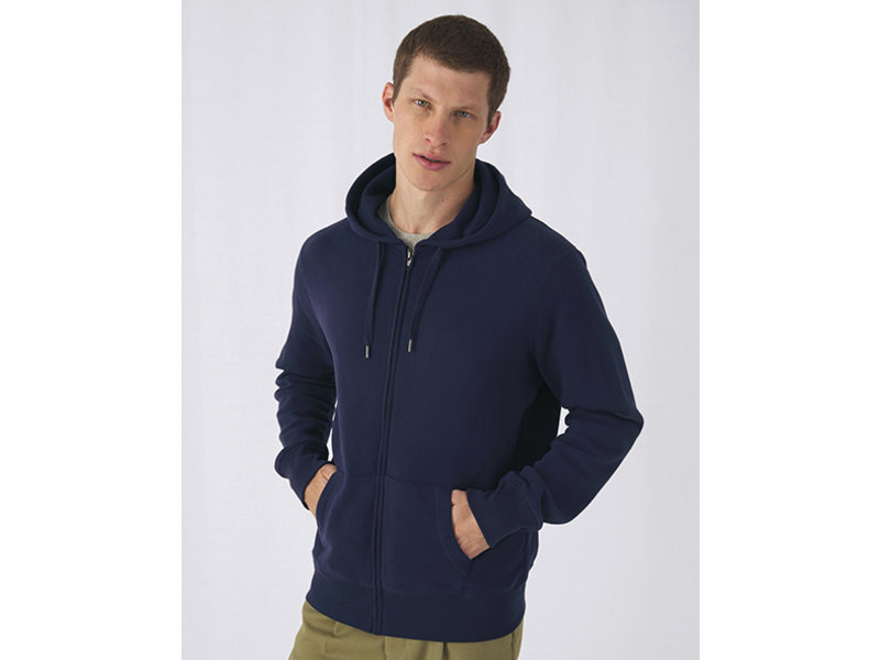 B&C KING Zipped Hooded