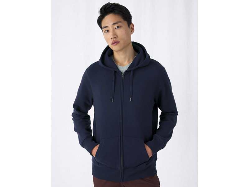 B&C KING Zipped Hooded