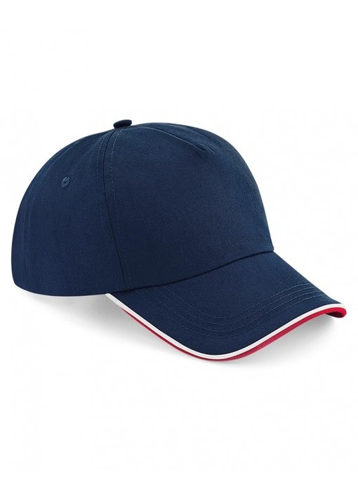 Beechfield | B25c | 928.69 | B25c | Authentic 5 Panel Cap - Piped Peak