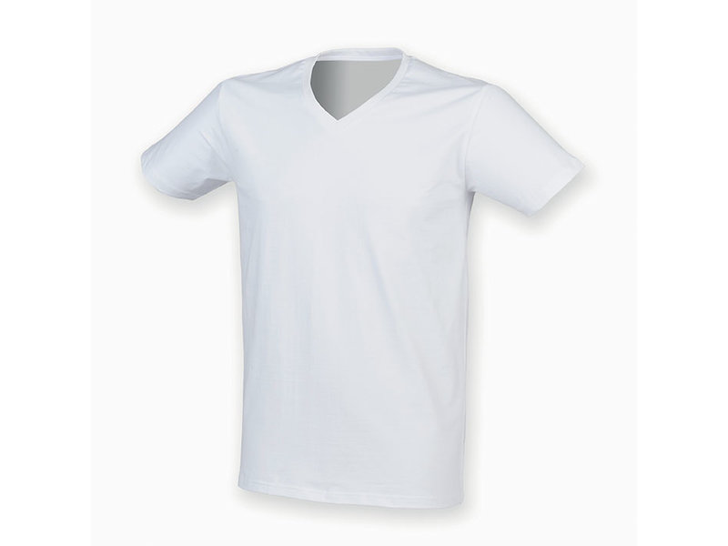 Skinni Fit | SFM122 | Men's Feel Good V-neck T-shirt