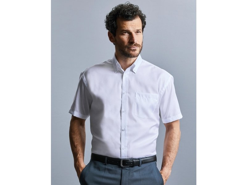 Russell Collection Mens Ultimate Non-iron Blouse