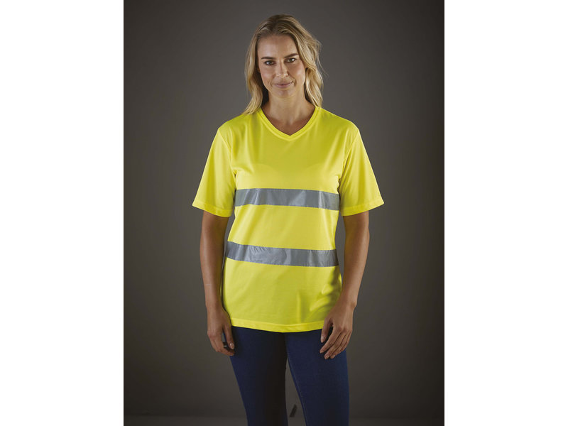 Yoko Top Cool - Hi-Vis T-shirt V-hals