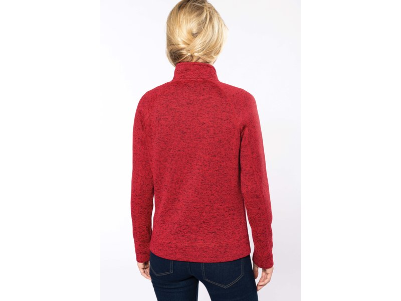 Kariban  Heather damesvest met rits