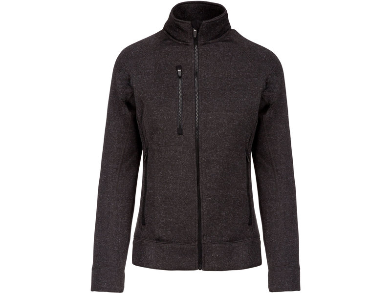 Kariban  Heather damesvest met rits