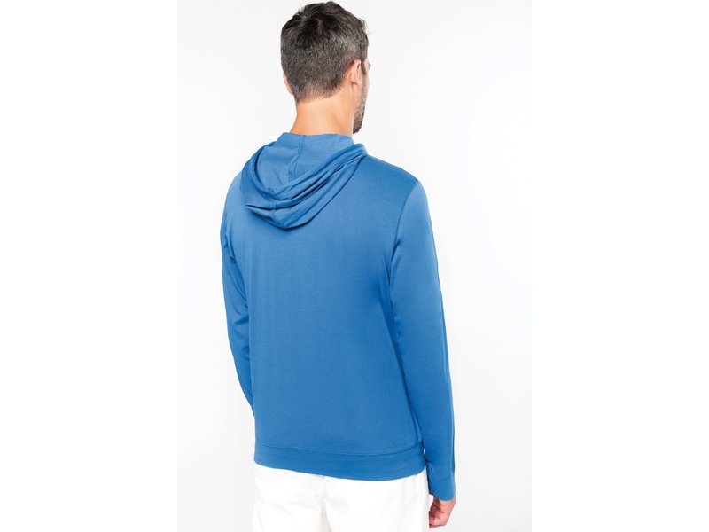 Kariban Hooded vestje in licht katoen