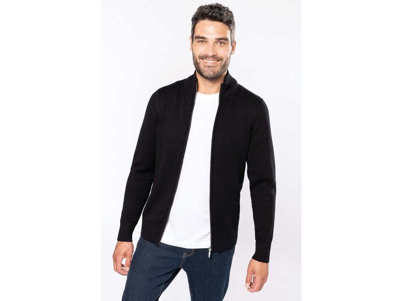 Kariban Men's Full Zip Cardigan Vest