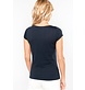 Kariban Dames T-Shirt korte mouwen met boothals