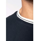 Kariban Heren-t-shirt piqué ronde hals