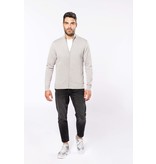 Kariban Heren cardigan met rits