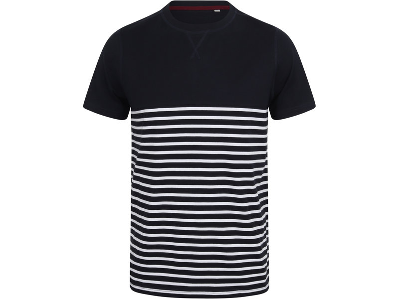 Front Row Collection Short Sleeved Breton T-Shirt