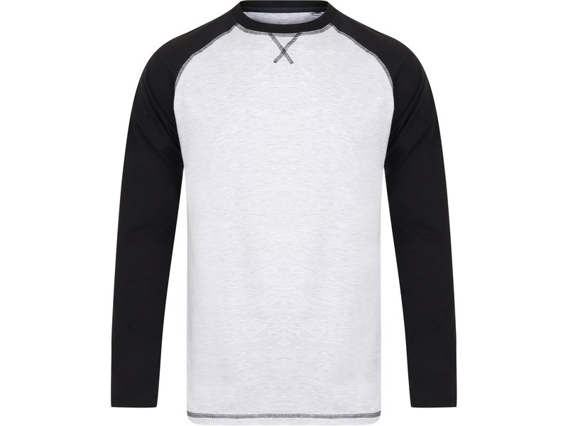 Front Row Collection Long Sleeved Baseball T-Shirt