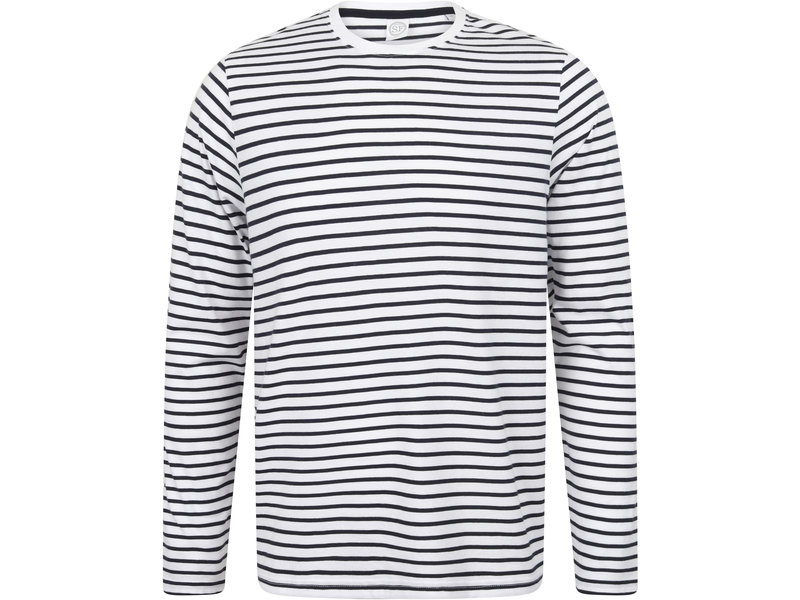 Skinni Fit | SFM204 | LONG SLEEVED STRIPED T-SHIRT