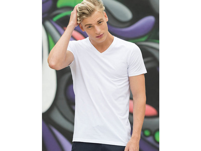 Skinni Fit | SFM122 | Men's Feel Good V-neck T-shirt