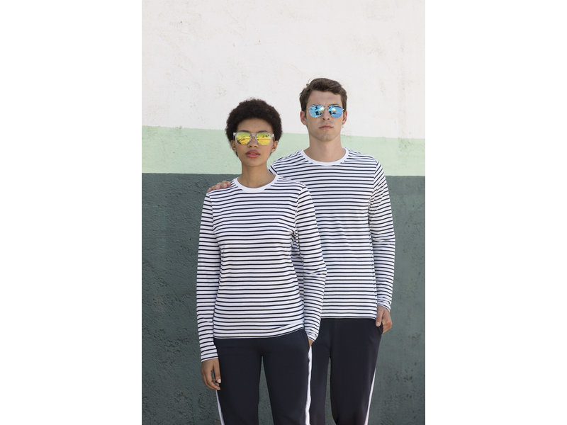 Skinni Fit | SFM204 | LONG SLEEVED STRIPED T-SHIRT