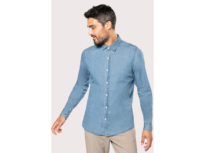 Kariban Herenoverhemd chambray