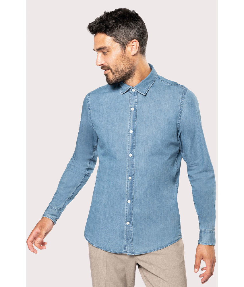 Kariban | K512 | Men’s denim shirt