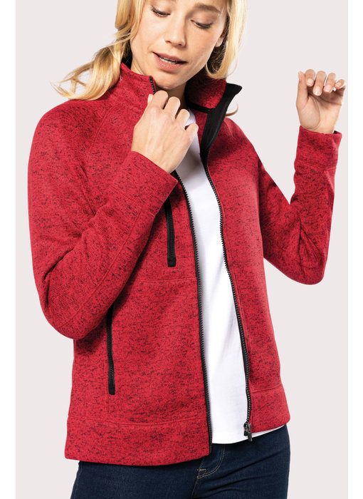 Kariban | K9107 | Ladies’ full zip heather jacket