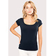 Kariban Dames T-Shirt korte mouwen met boothals