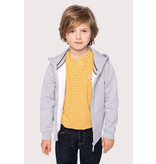 Kariban Kinder hooded sweater met rits