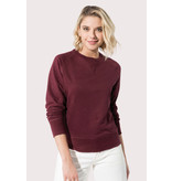 Kariban Dames Sweater BIO ronde hals raglanmouwen