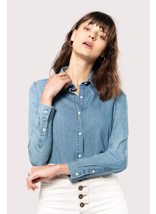 Kariban | K509 | Ladies’ Denim shirt