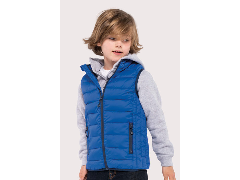 Kariban Kids' lightweight sleeveless down jacket