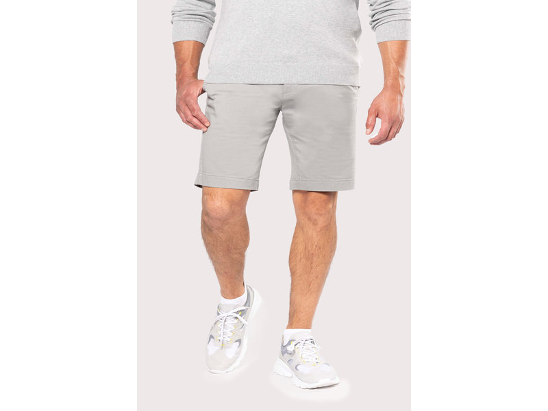 Kariban Heren chino bermudashorts