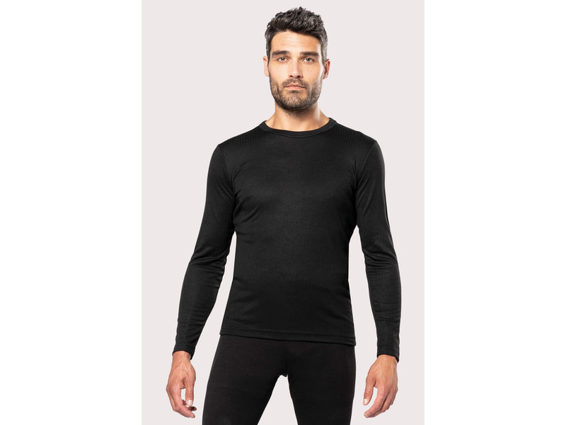 Kariban Heren thermoshirt lange mouwen