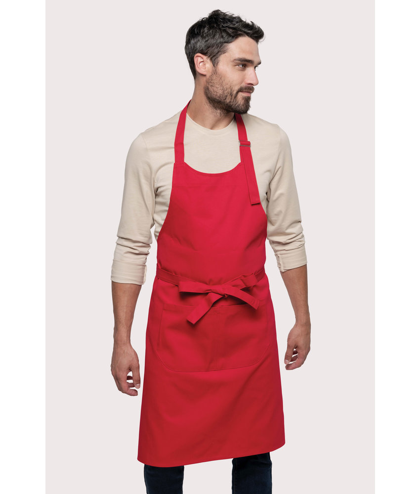 Kariban | K885 | Cotton apron with pocket