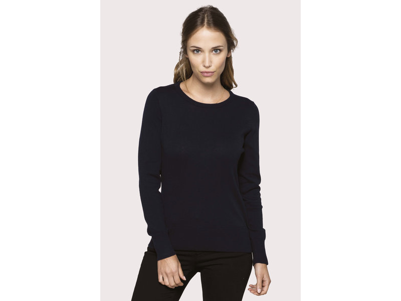 Kariban Ladies' Round Neck Jumper