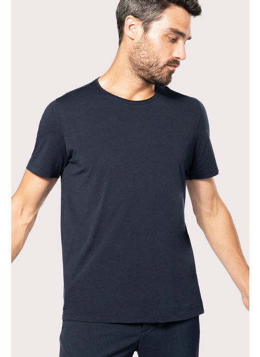 Kariban | K398 | Men's short-sleeved organic t-shirt with raw edge neckline