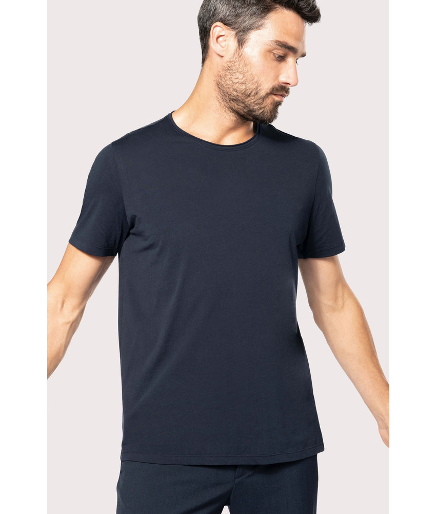 Kariban | K398 | Men's short-sleeved organic t-shirt with raw edge neckline