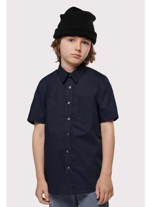 Kariban | K520 | KIDS' SHORT-SLEEVED COTTON POPLIN SHIRT