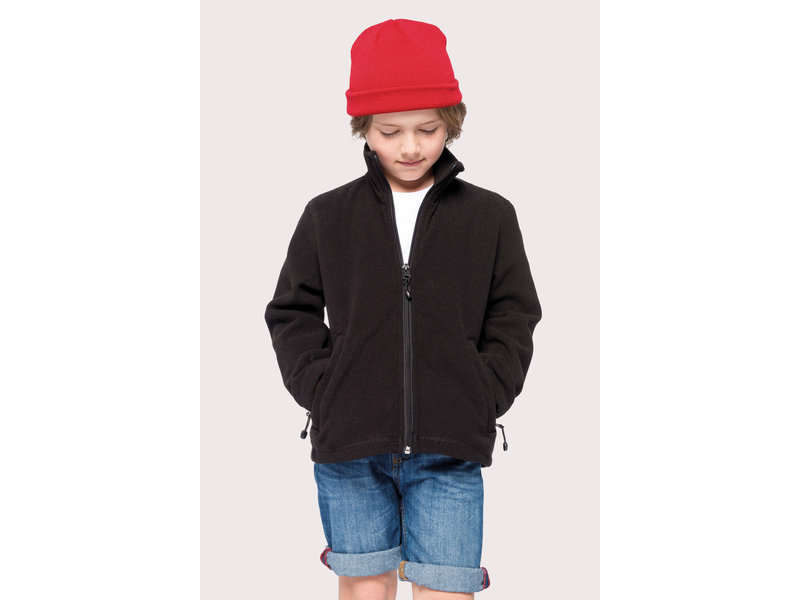 Kariban Kinderfleece met rits