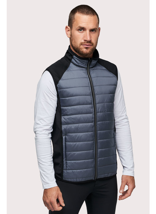 Proact | PA235 | Dual-fabric sleeveless sports jacket