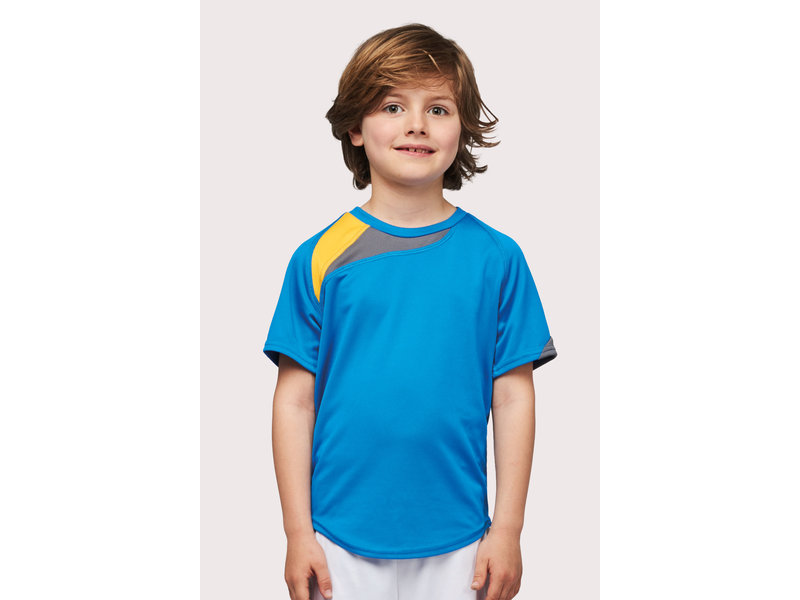 Proact Kids' Short Sleeve Sportshirt