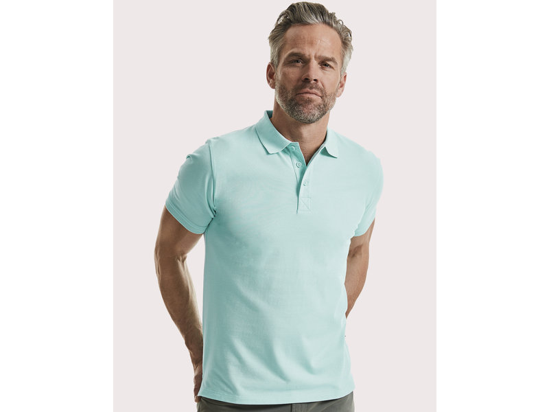 Russell Pure Organic Men's Pure Organic Polo