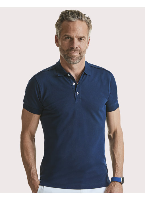 Russell | RU566M | 567.00 | R-566M-0 | Men's Fitted Stretch Polo