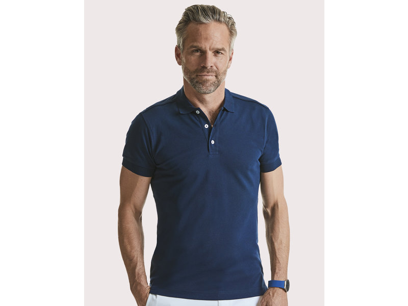 Russell Men's Stretch Polo