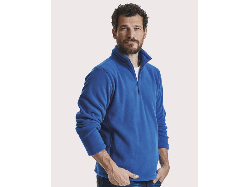 Russell Adults Quarter Zip Outdoor Fleece