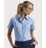 Russell Collection Ladies Oxford Blouse