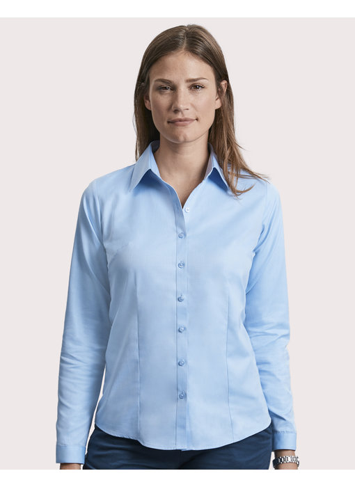 Russell Collection | RU962F | 769.00 | R-962F-0 | Ladies' LS Herringbone Shirt