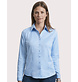 Russell Collection Ladies' LS Herringbone Blouse