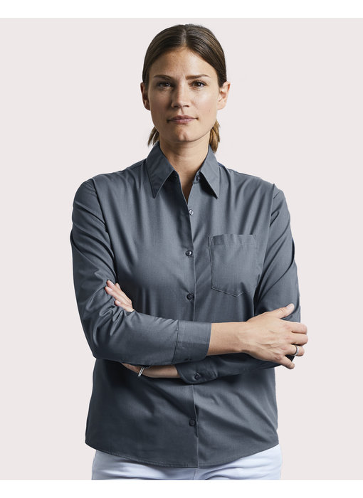 Russell Collection | RU934F | 795.00 | R-934F-0 | Ladies' LS Poplin Shirt