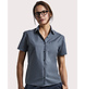 Russell Collection Short Sleeve Poplin Blouse