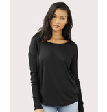 Bella + Canvas Long Sleeve Flowy 2x1 Viscose T-Shirt