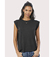 Bella + Canvas Ladies' flowy rolled-cuff T-shirt