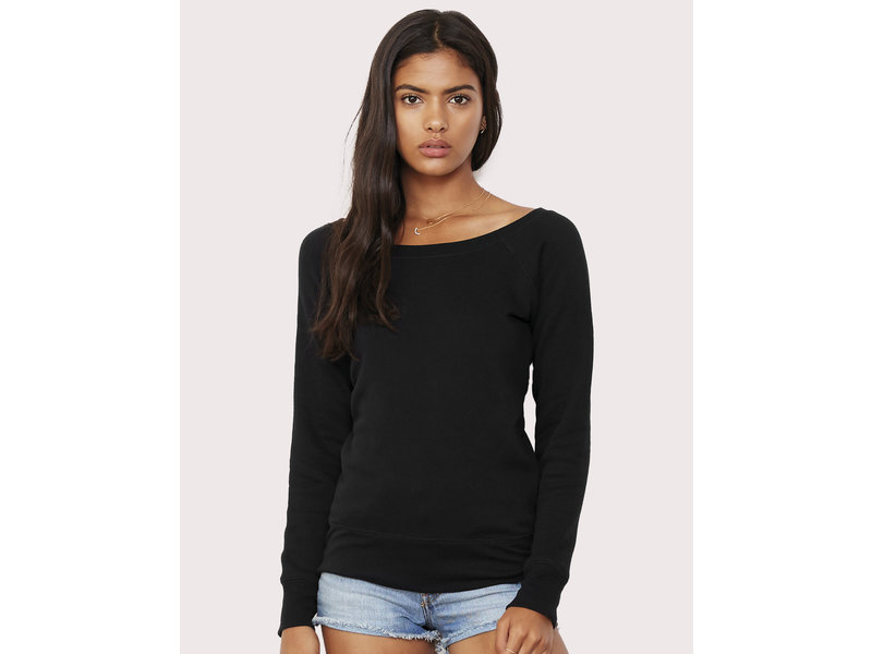 Bella + Canvas Mia Slouchy Wideneck Sweater