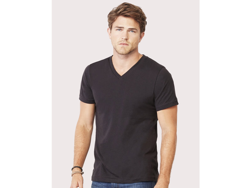 Bella + Canvas Men's Jersey V-Neck T-Shirt