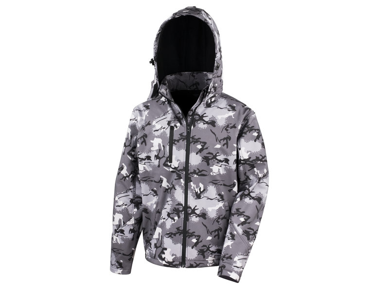 Result Urban Camo TX Performance Hooded Softshell